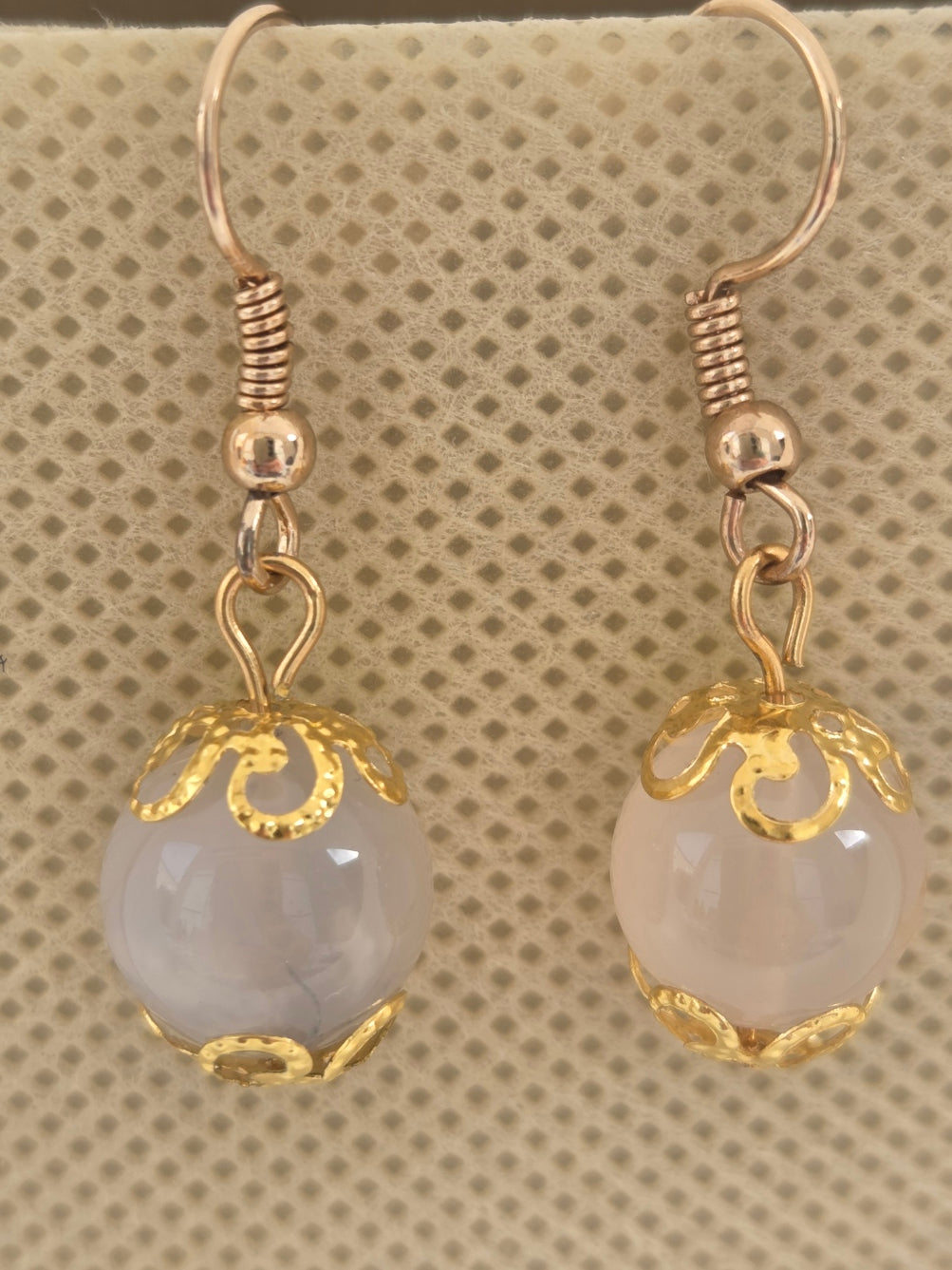 Boucles d’oreilles « Se choisir dans l’Amour » - Agate Cerisier