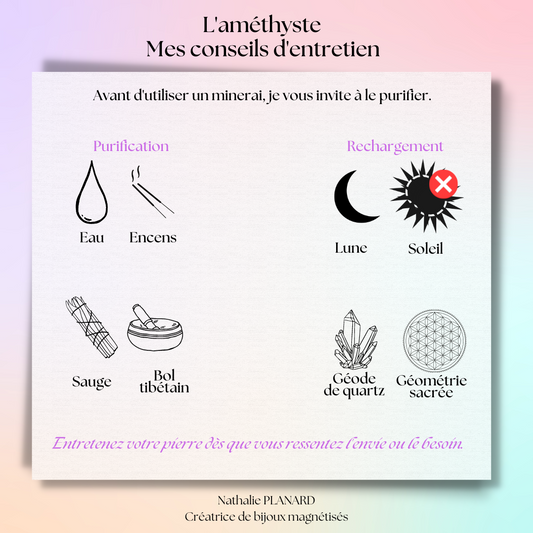 Mémento : Améthyste