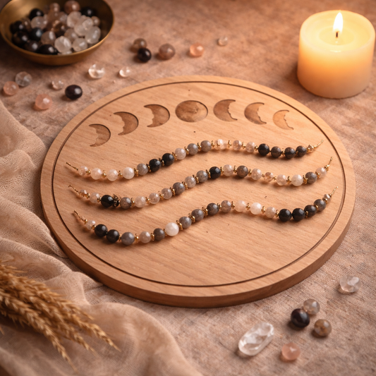 Le talisman des phases lunaires – Atelier lithothérapie au Rove