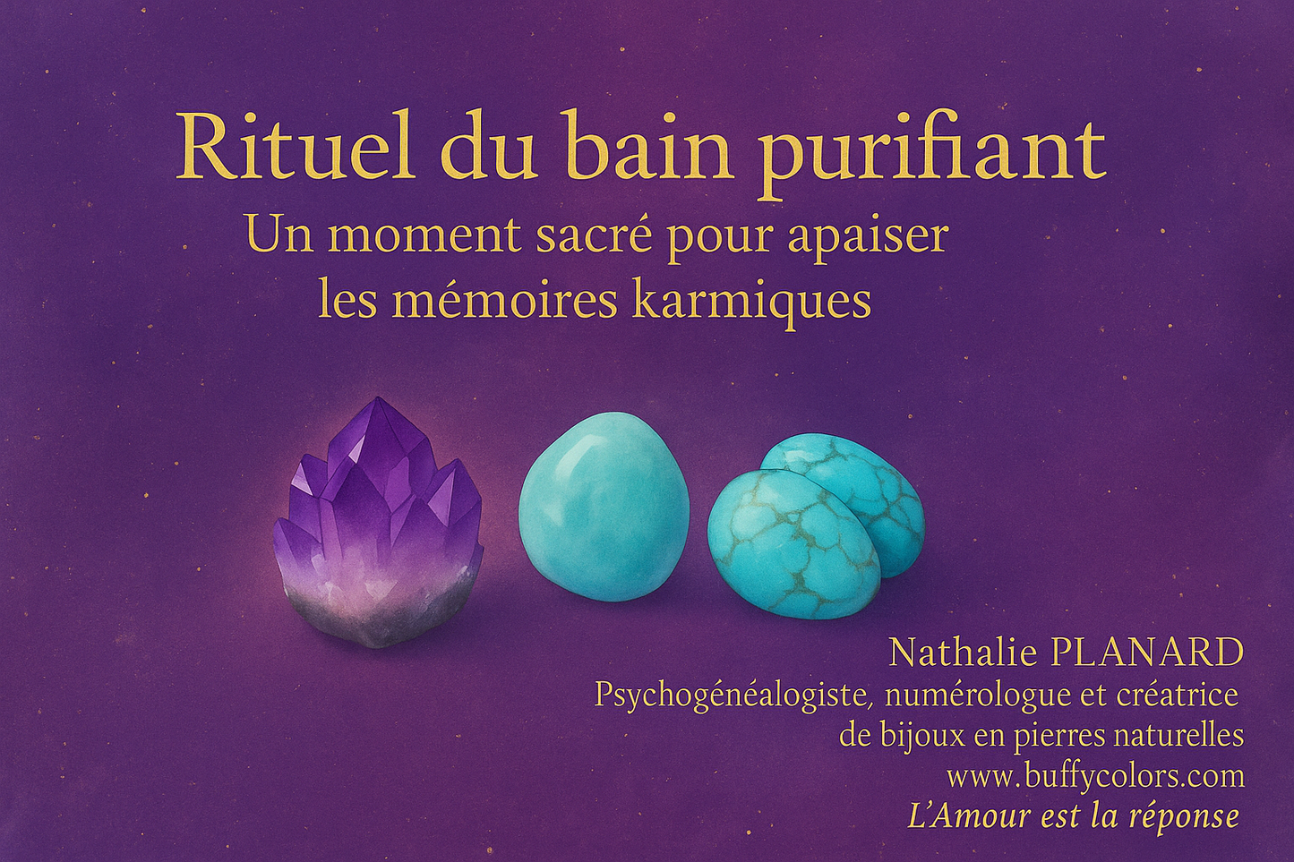 Rituel du bain purifiant – Libération des dettes karmiques