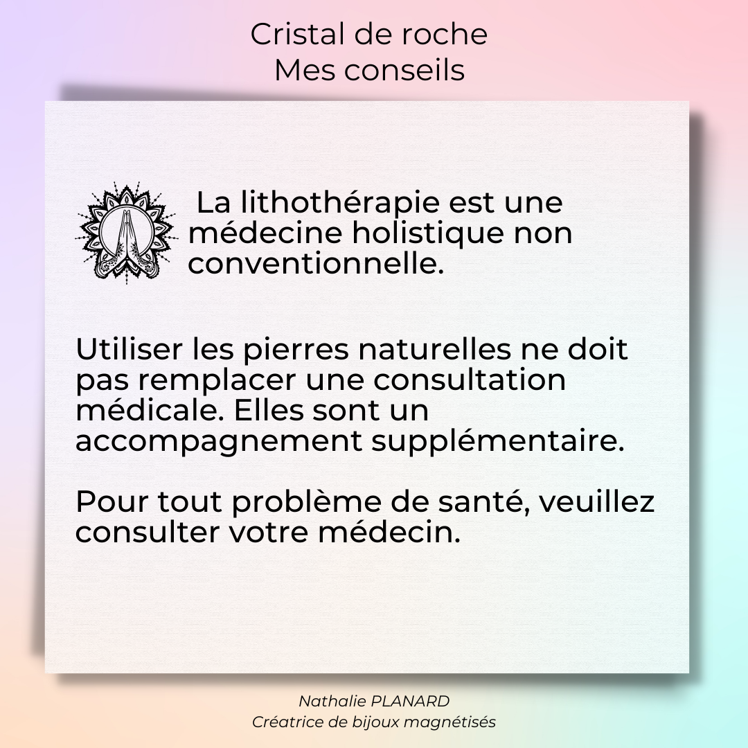 Mémento : Cristal de roche