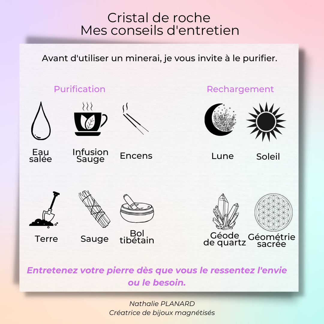 Mémento : Cristal de roche