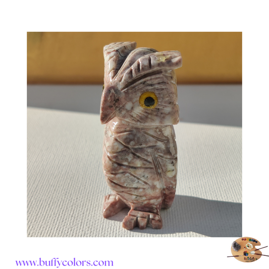 Hibou en Stéatite