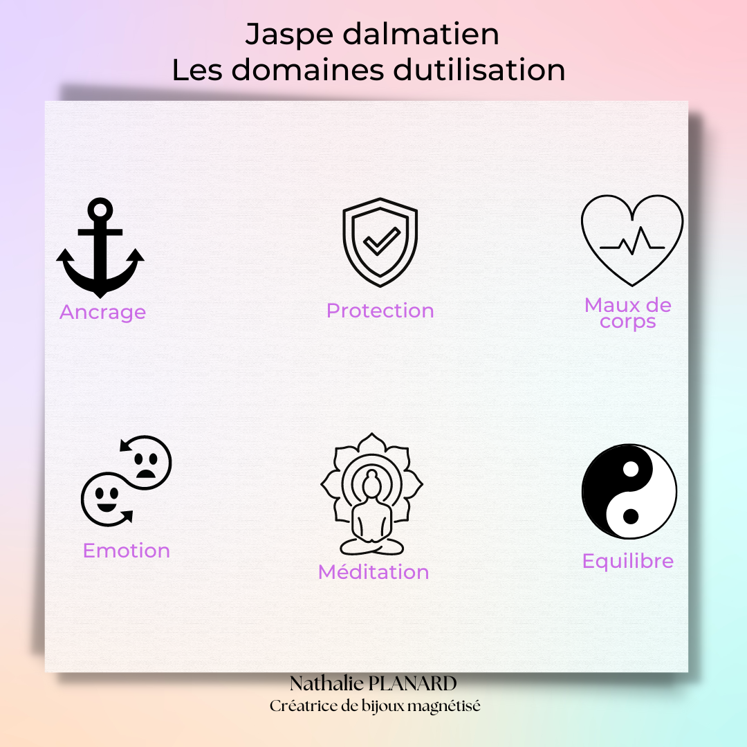 Mémento : Jaspe Dalmatien