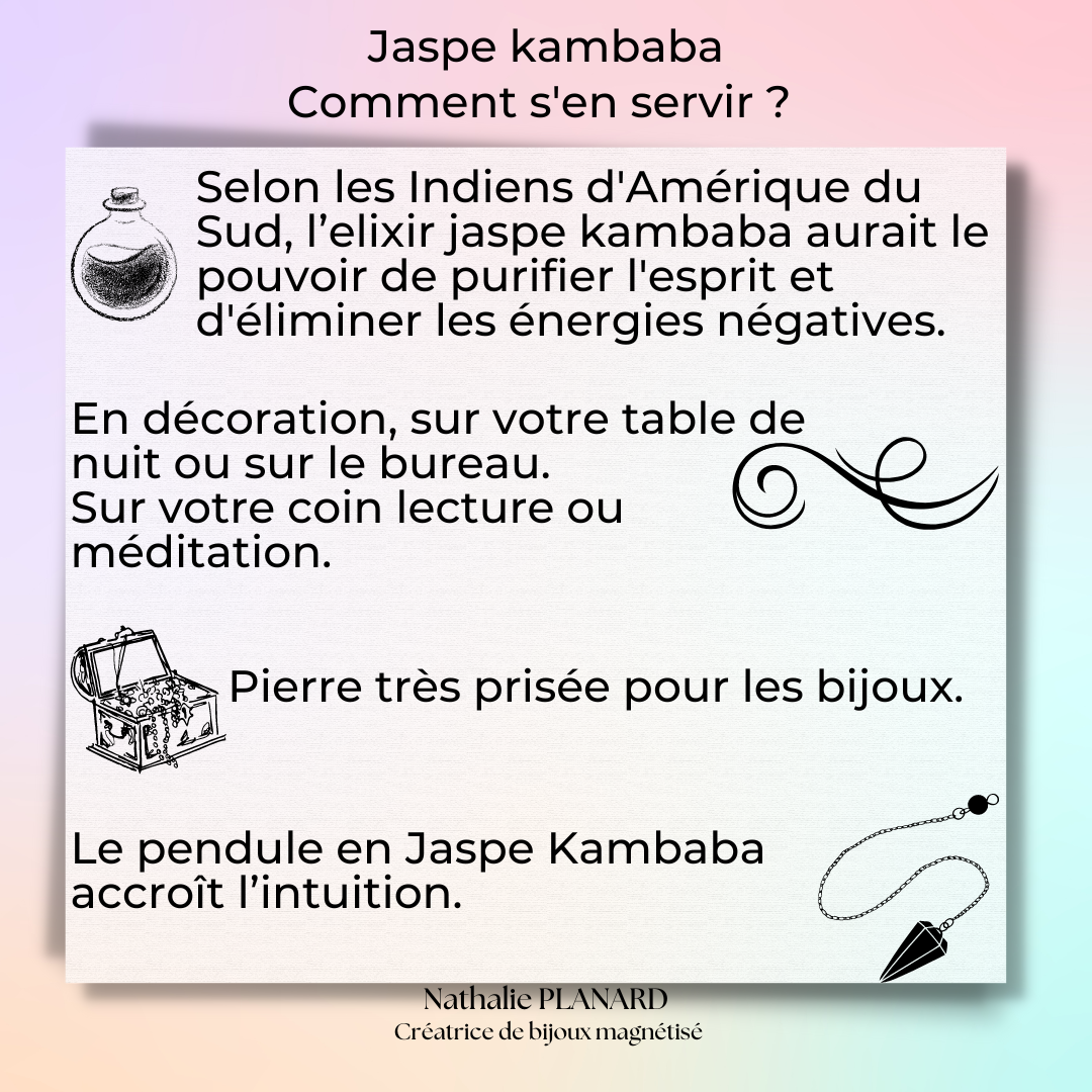 Mémento : Jaspe kambaba