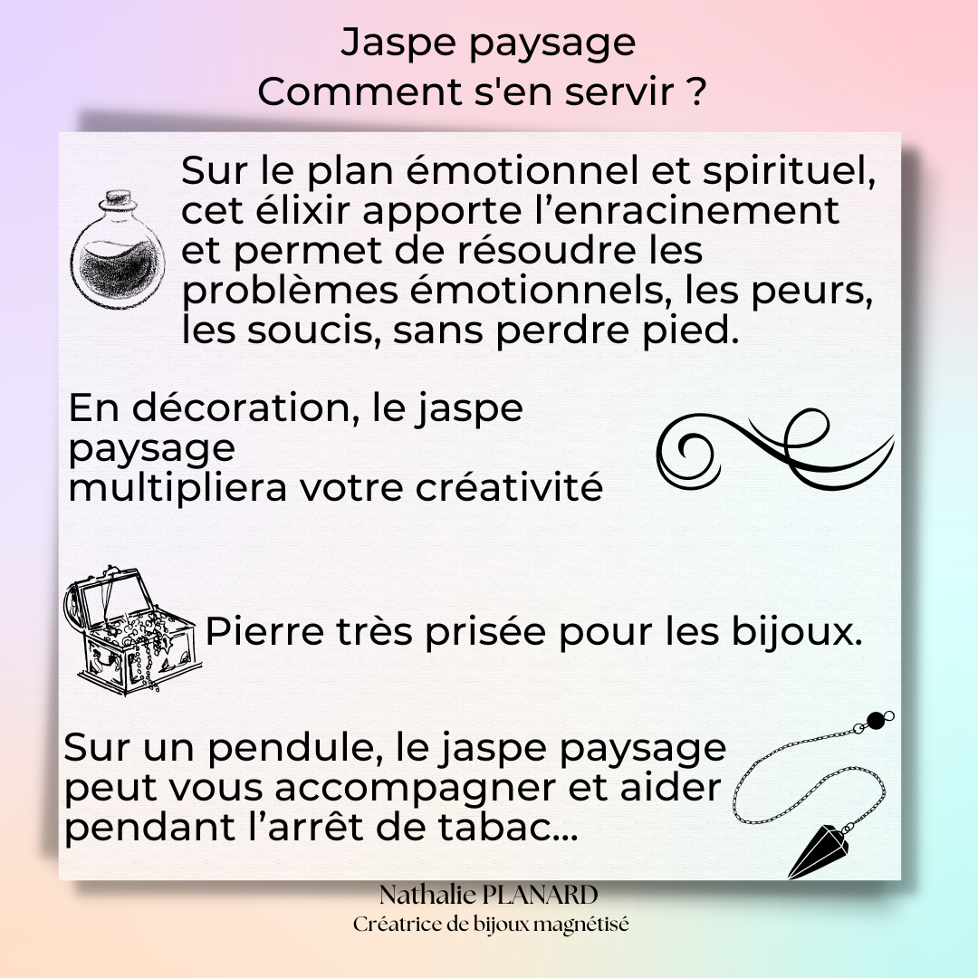 Mémento : Jaspe paysage