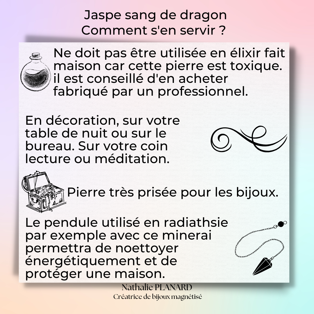 Mémento : Jaspe sang de dragon