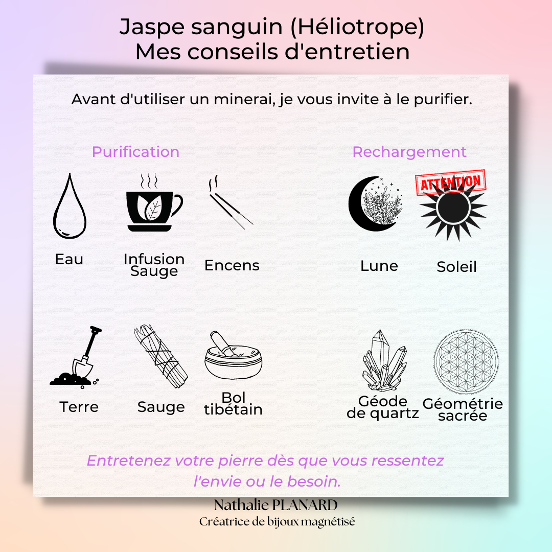 Mémento : Jaspe sanguin