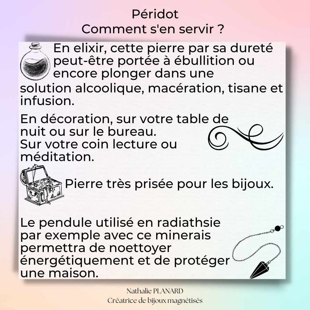 Mémento : Péridot
