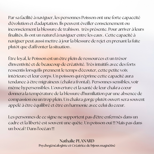 Mémento : Les poissons