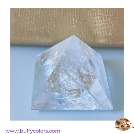 Pyramide en Cristal de Roche