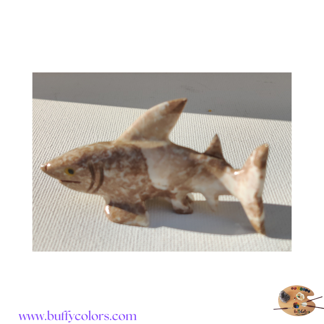 Requin en Stéatite