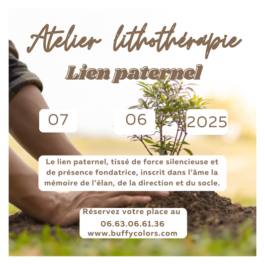 Atelier Le Lien Paternel – Création de bijou énergétique et rituel d’ancrage