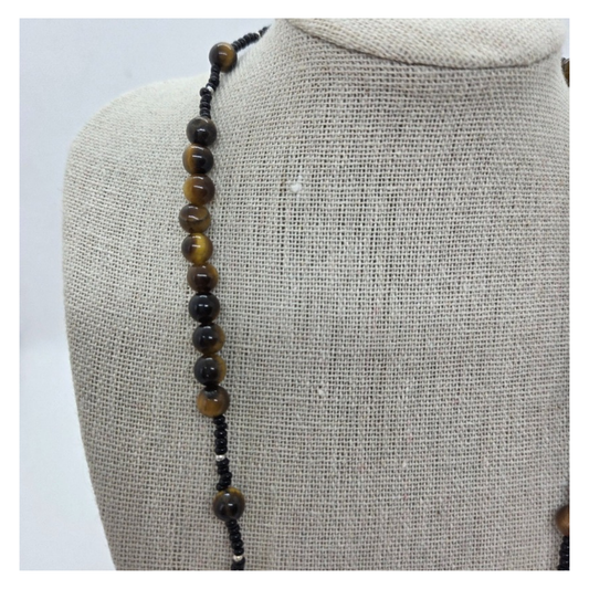 Chapelet Œil de Tigre – Bijou de prière et d’ancrage spirituel