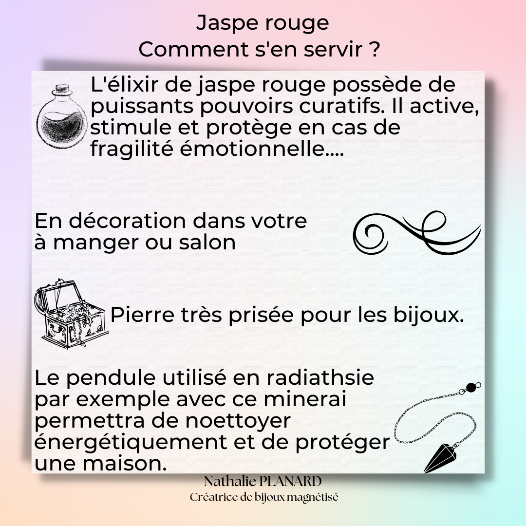 Mémento : Jaspe rouge