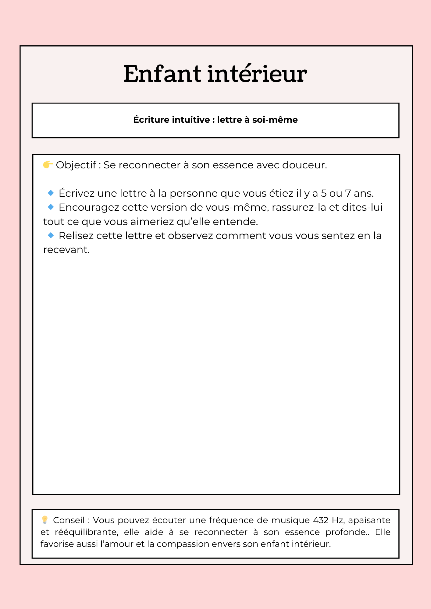 Amour de Soi – Guide Pratique et Exercices Concrets