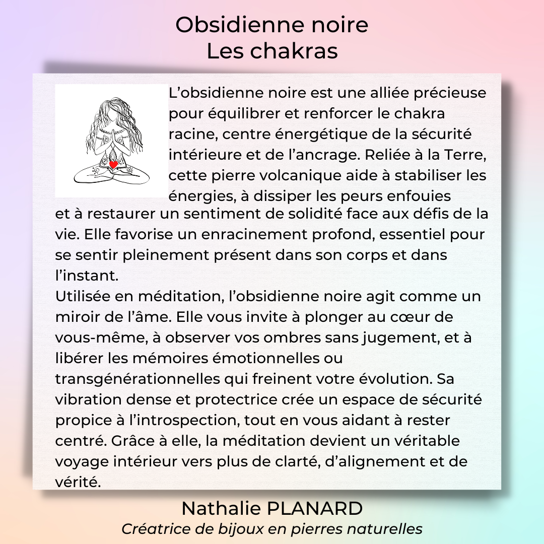 Mémento : Obsidienne noire