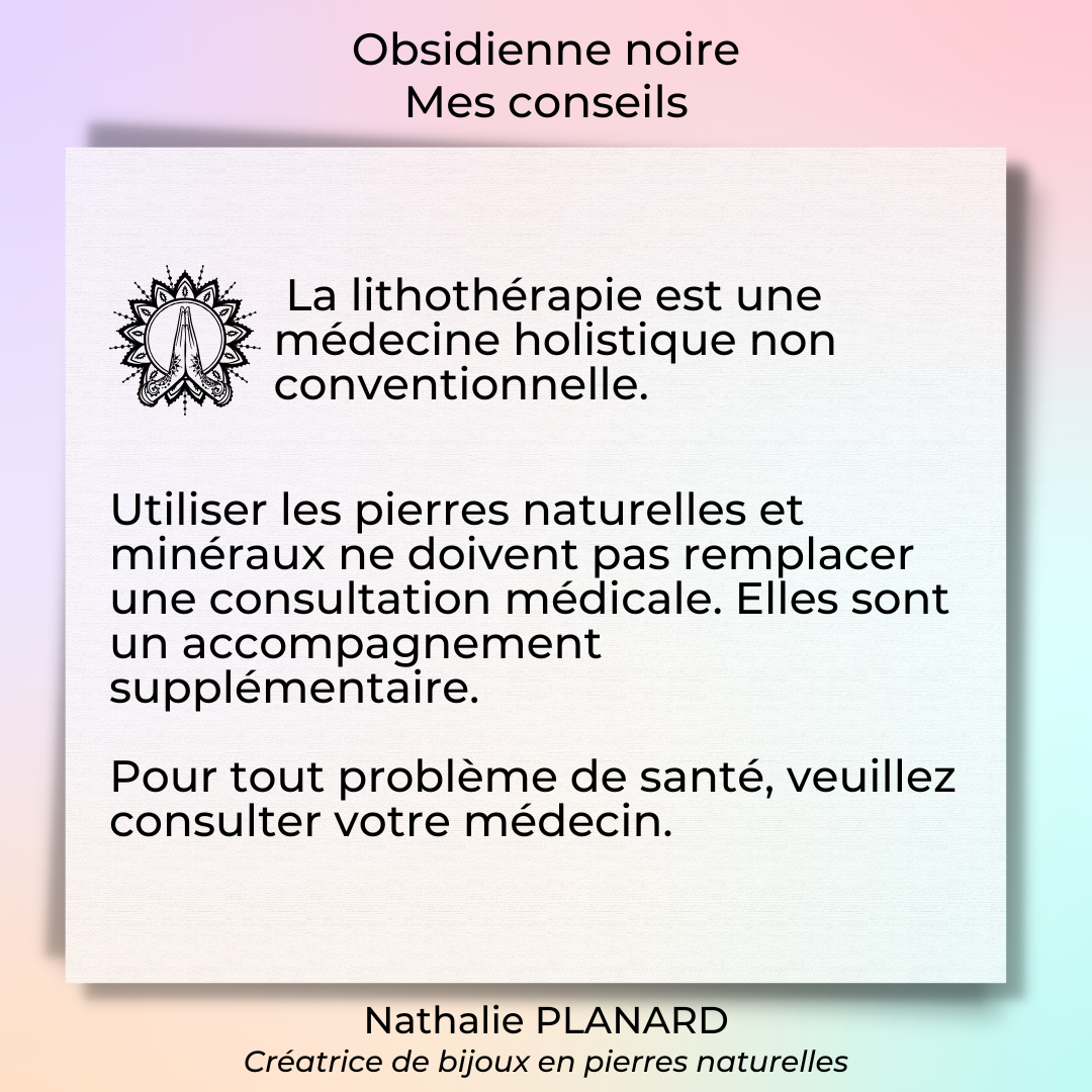 Mémento : Obsidienne noire