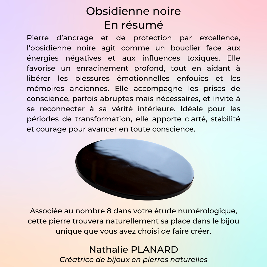 Mémento : Obsidienne noire