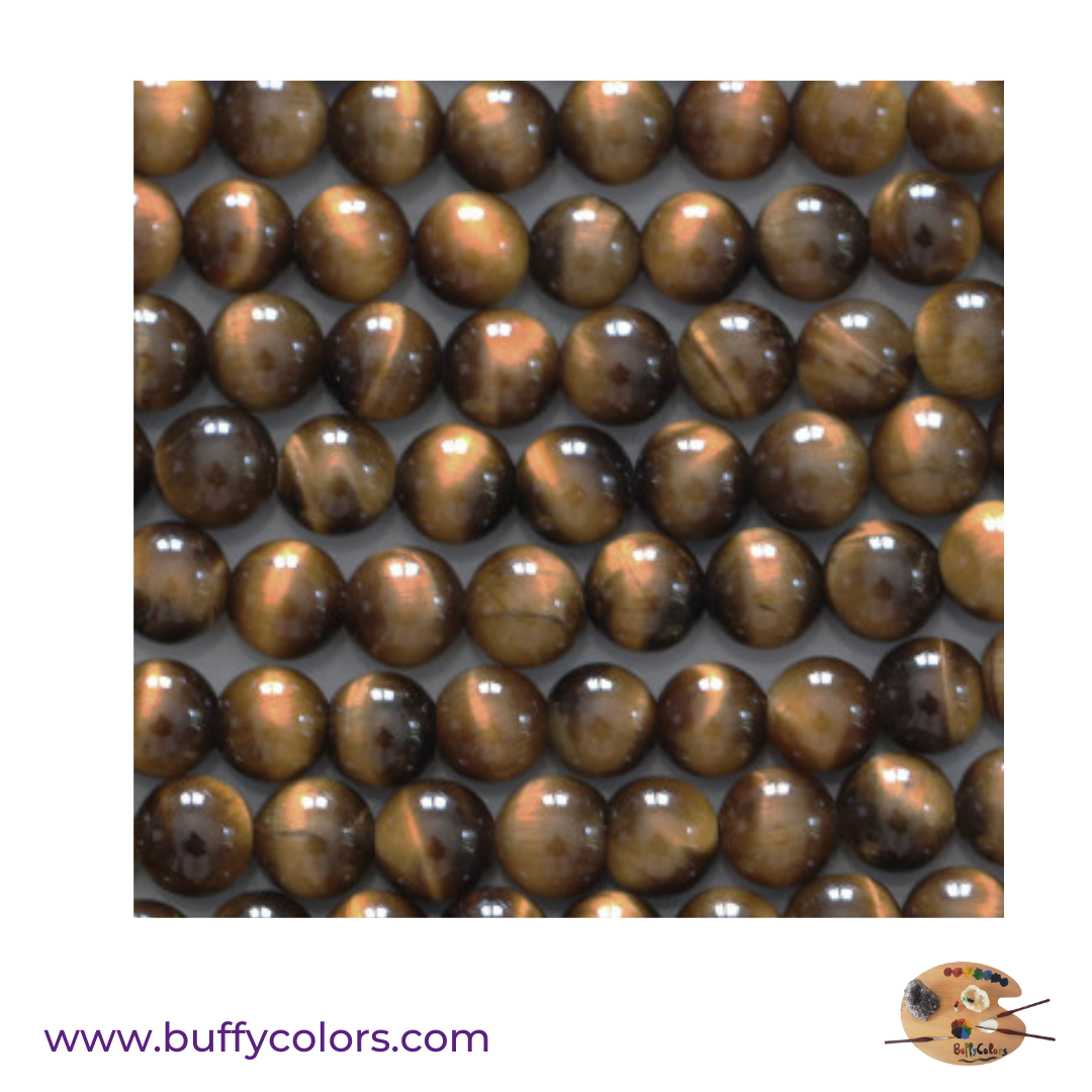 Votre bracelet avec des perles Oeil de tigre pour les Taureaux, 6mm