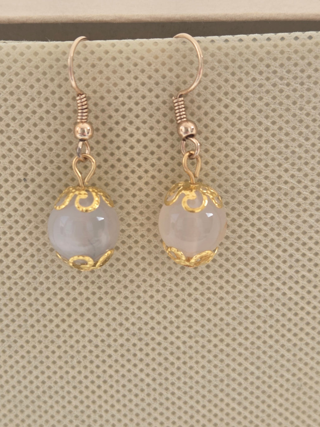 Boucles d’oreilles « Se choisir dans l’Amour » - Agate Cerisier
