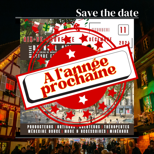 Je serais au marché de Noël à Aix-En-Provence le mercredi 11 décembre