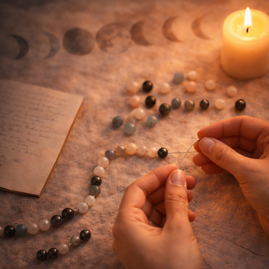 Le talisman des phases lunaires – Atelier lithothérapie au Rove