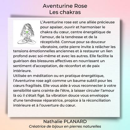Mémento : Aventurine Rose