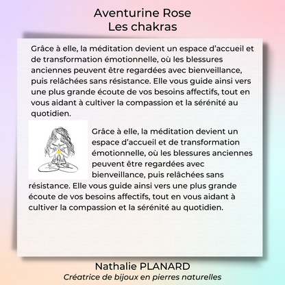 Mémento : Aventurine Rose
