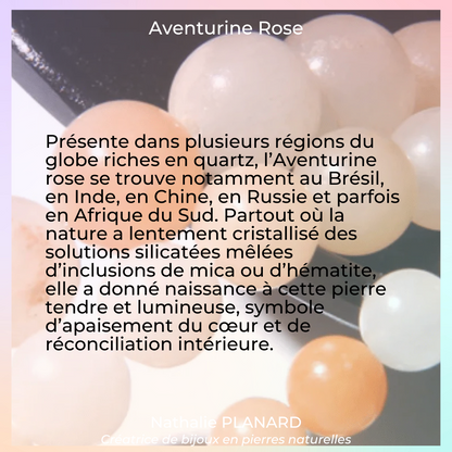 Mémento : Aventurine Rose