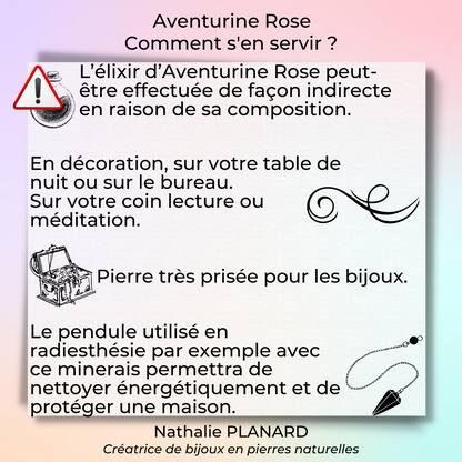 Mémento : Aventurine Rose
