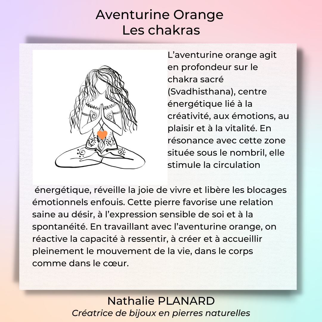 Mémento : Aventurine Orange