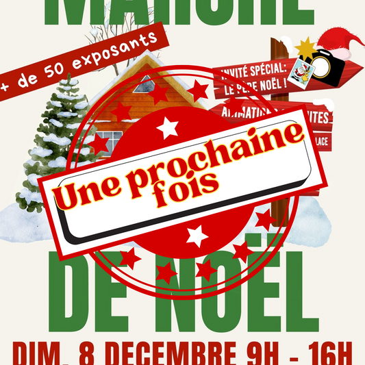 Je serais au marché de Noël à Eguilles le dimanche 8 décembre