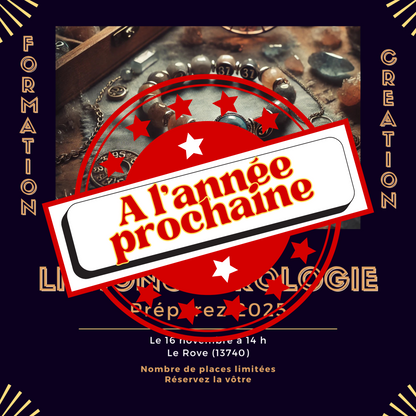Atelier Lithonumérologie - Découvrez et créer votre amulette pour l'année 2025