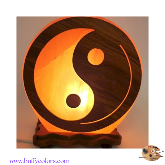 Lampe de Sel Himalaya Yin-Yang 5KG