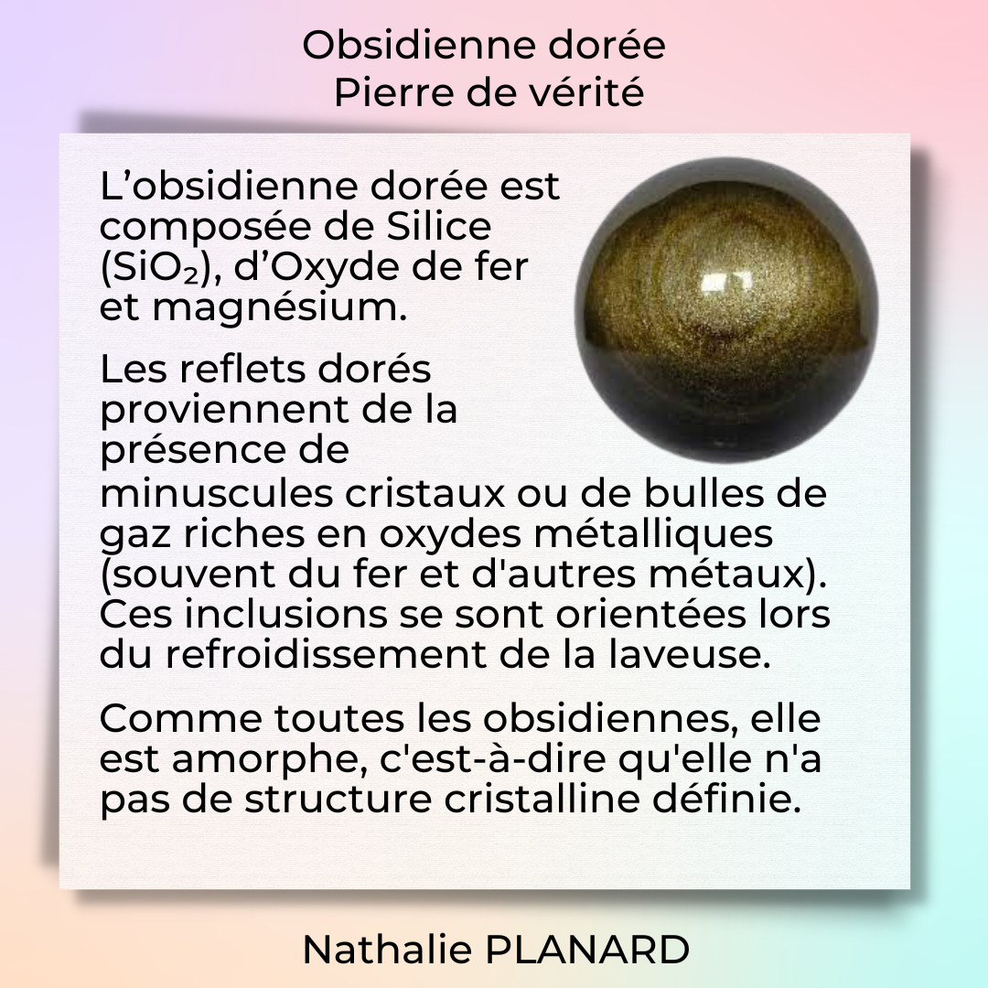 Mémento : Obsidienne dorée