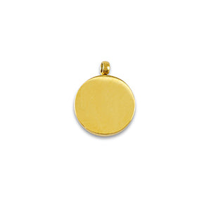 Collier lune en Cornaline naturelle – 24 perles de 4 mm et breloques dorées