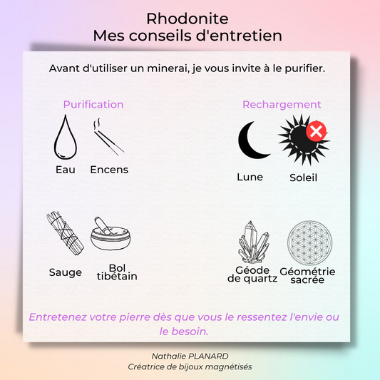 Mémento  : Rhodonite