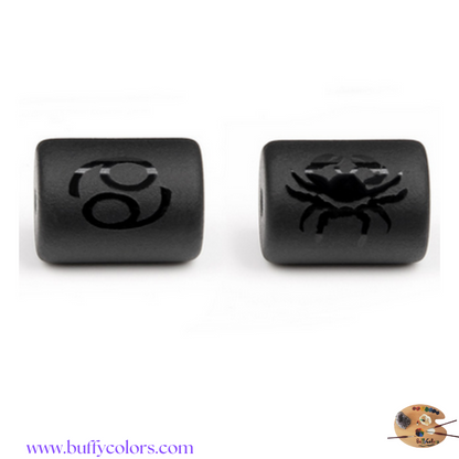 Bracelet astrologique Cancer – Jaspe Kambala & perle astro dorée, argentée ou noire