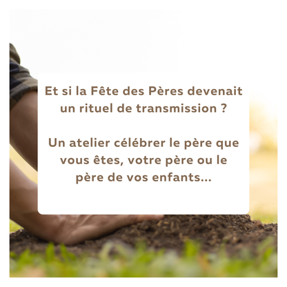 Atelier Le Lien Paternel – Création de bijou énergétique et rituel d’ancrage