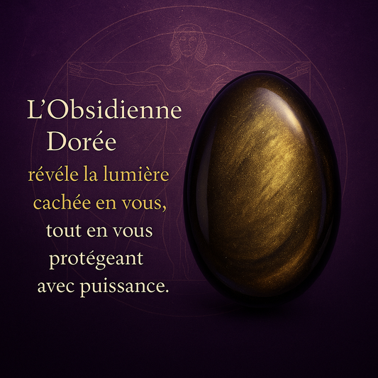 Fiche mémento gratuite – Les bienfaits de l’Obsidienne Dorée