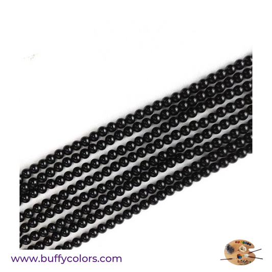 Votre bracelet avec des perles Onyx pour les Sagittaires, 6mm