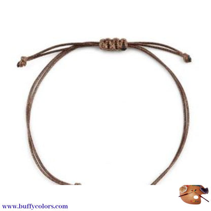 Bracelet message "LOVE" & étoiles Doré avec cordon à choisir